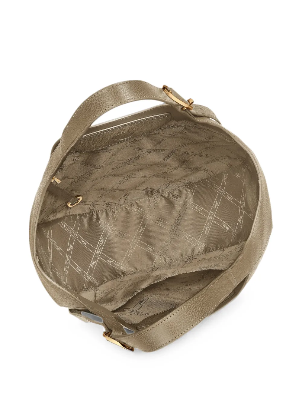 Longchamp Le Foulonné XL shopper Beige