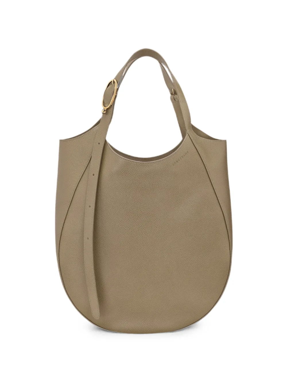 Longchamp Borsa tote Le Foulonné XL - Toni neutri
