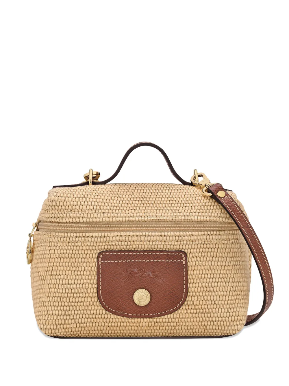 Longchamp extra-small Le Panier Pliage tote bag - Nude