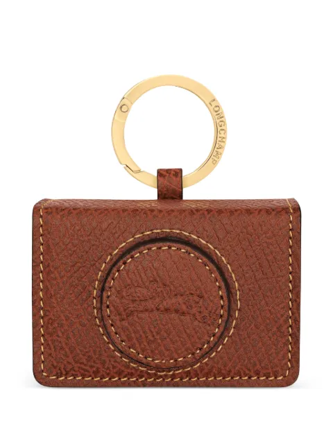 Longchamp llavero Épure con grabado del logo