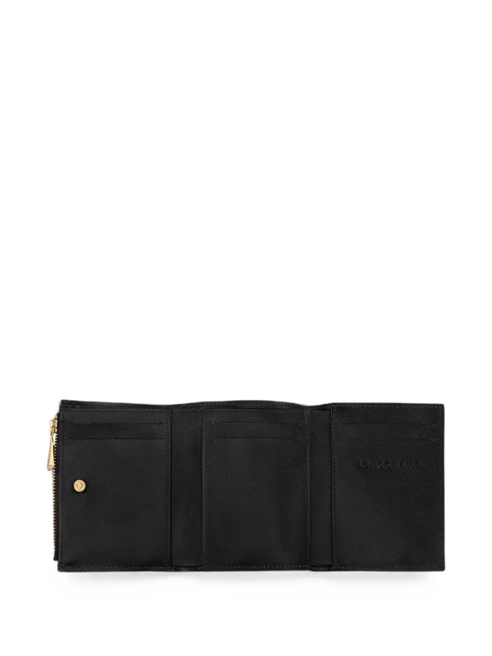 Longchamp Épure compacte portemonnee Zwart