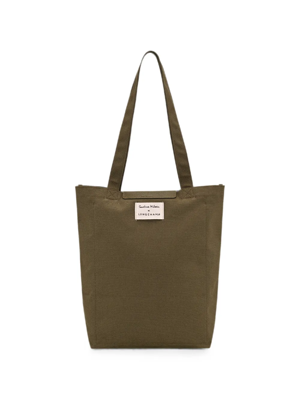 Longchamp x Caroline Hélain M shopper Groen