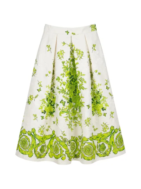 Lunatica Milano Luna T Athene floral-print midi skirt