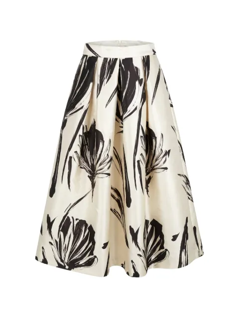 Lunatica Milano Osaka floral-print midi skirt