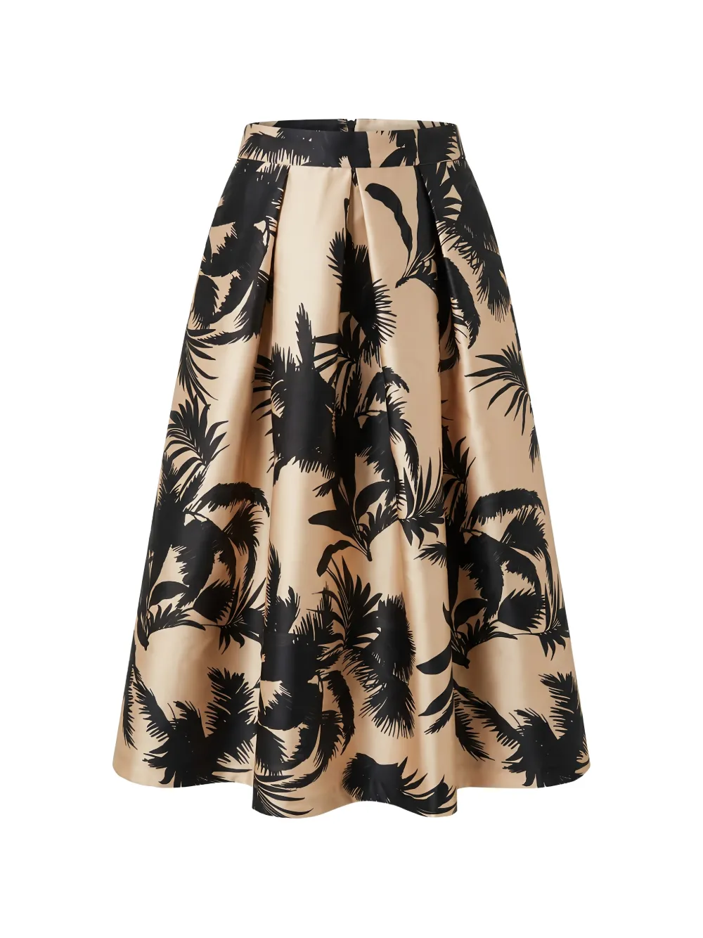 Lunatica Milano K Palm midi skirt - Toni neutri