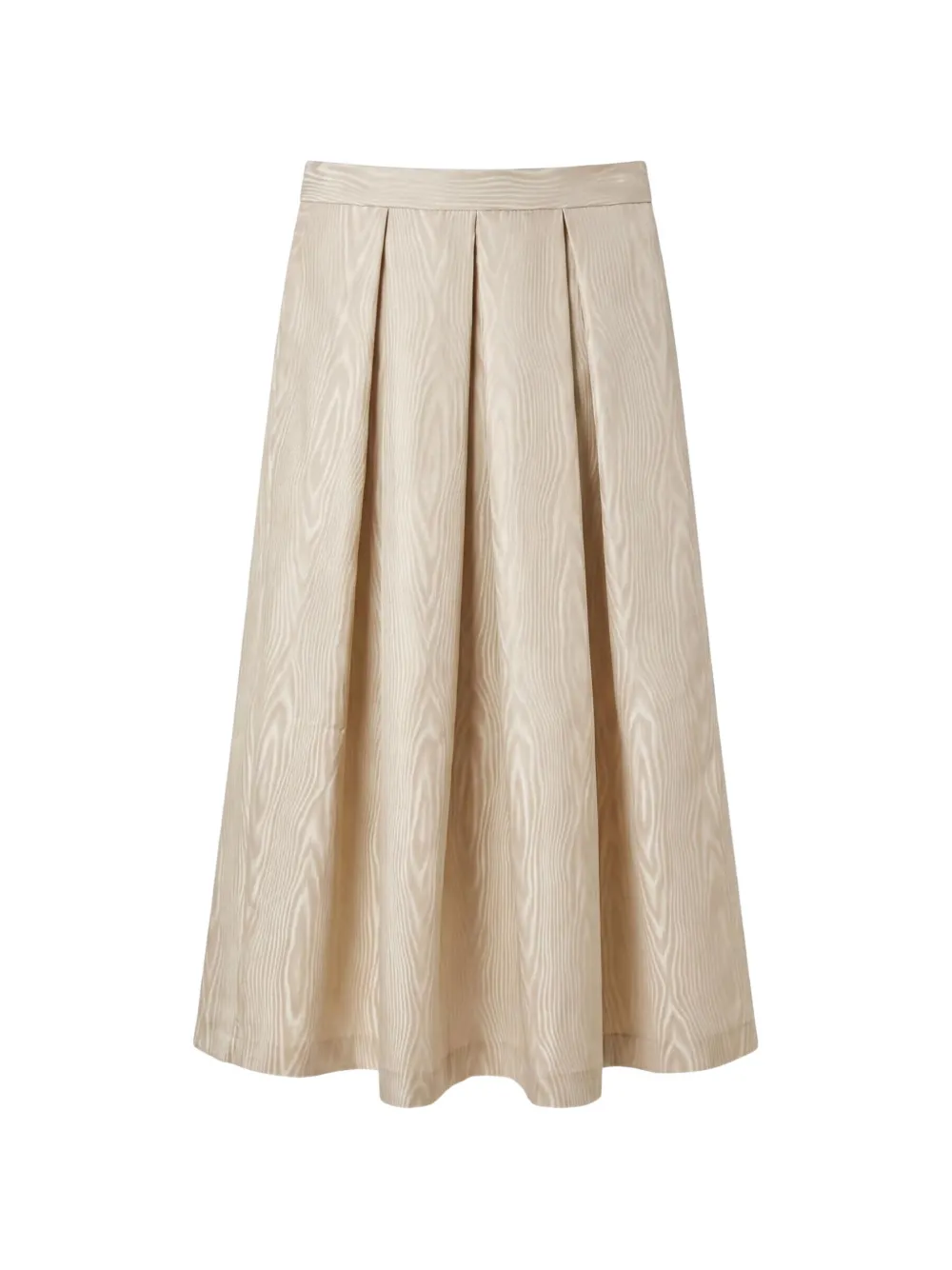 Lunatica Milano pleated-design skirt - Nude