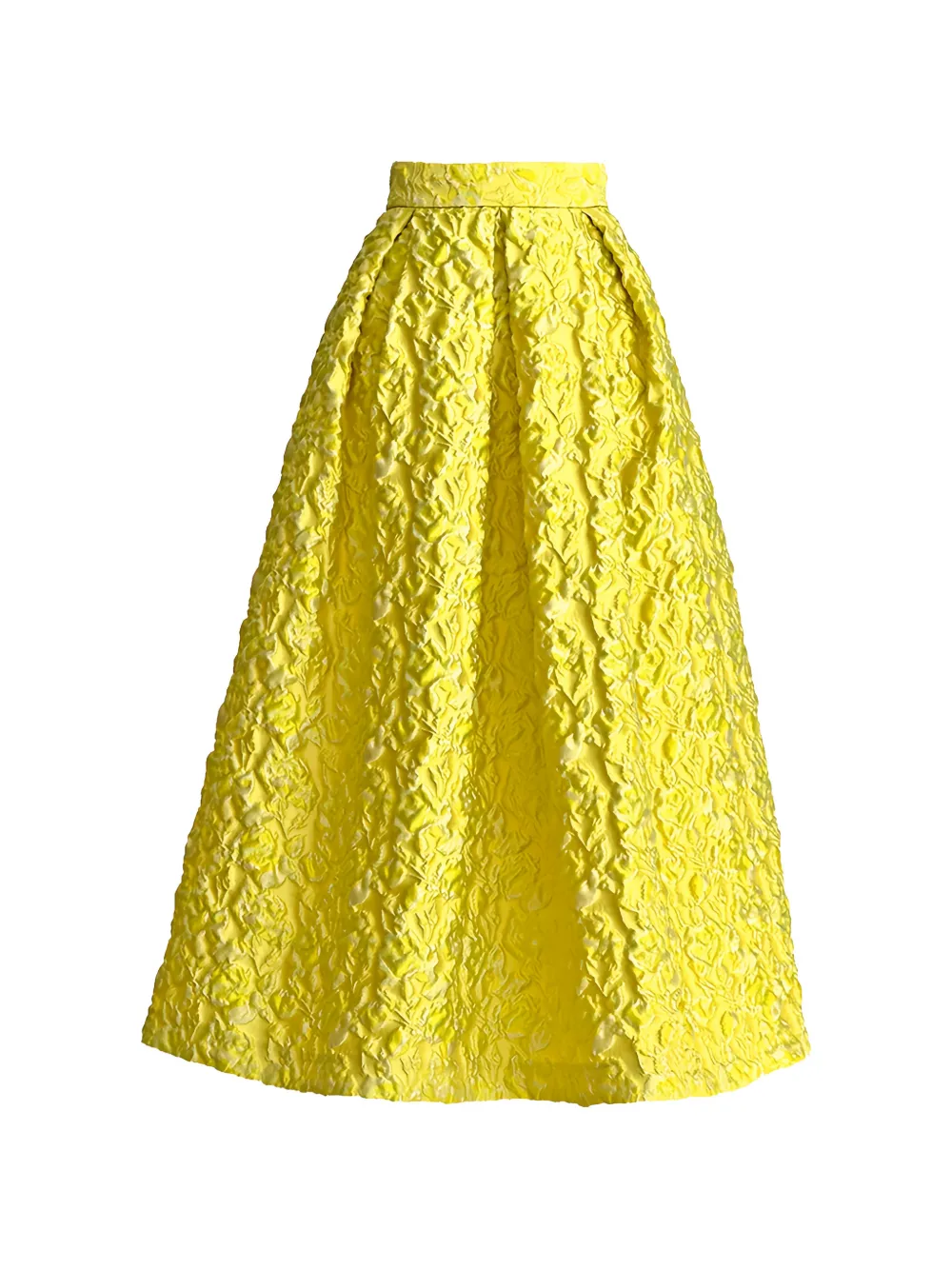 Lunatica Milano BR Luna midi skirt - Giallo