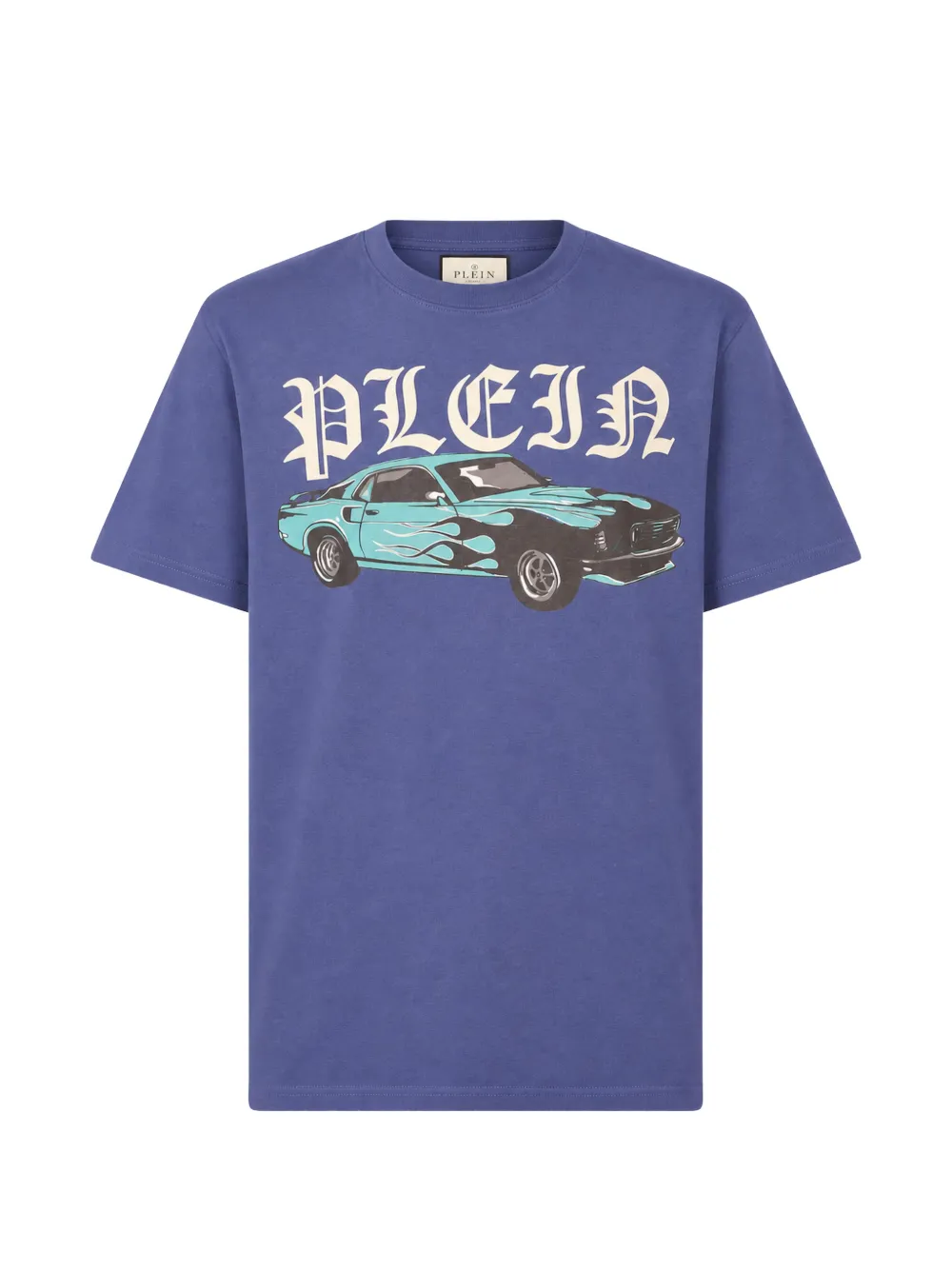 Philipp Plein 图案印花棉T恤 | 蓝色 | Image 1