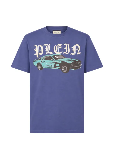 Philipp Plein playera de algodón con estampado gráfico