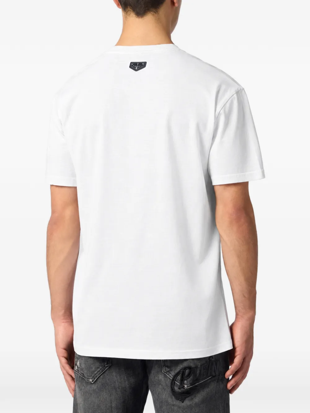 Philipp Plein Jersey T-shirt Plein PP Wit