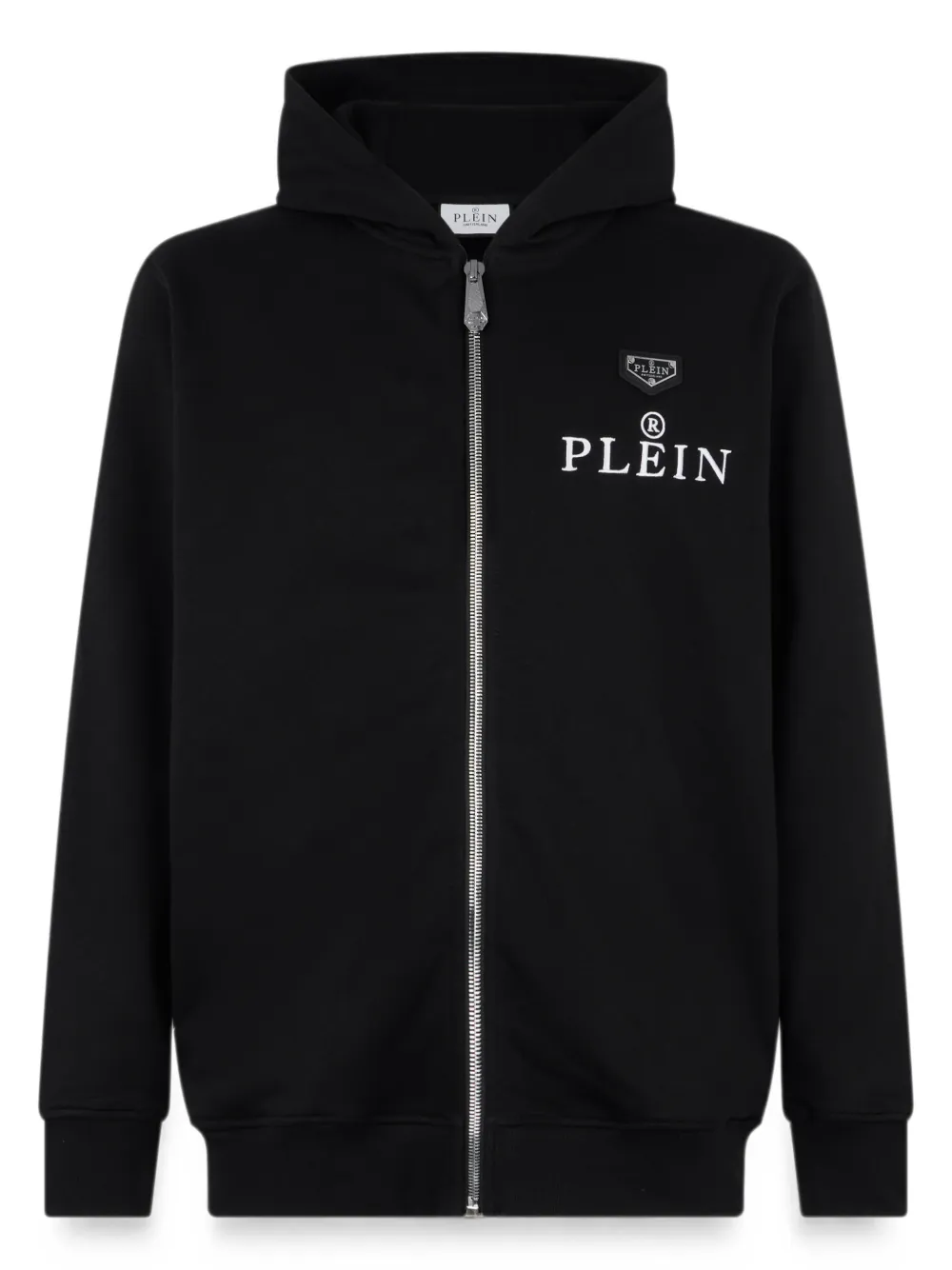 Philipp Plein Hoodie met rits Zwart