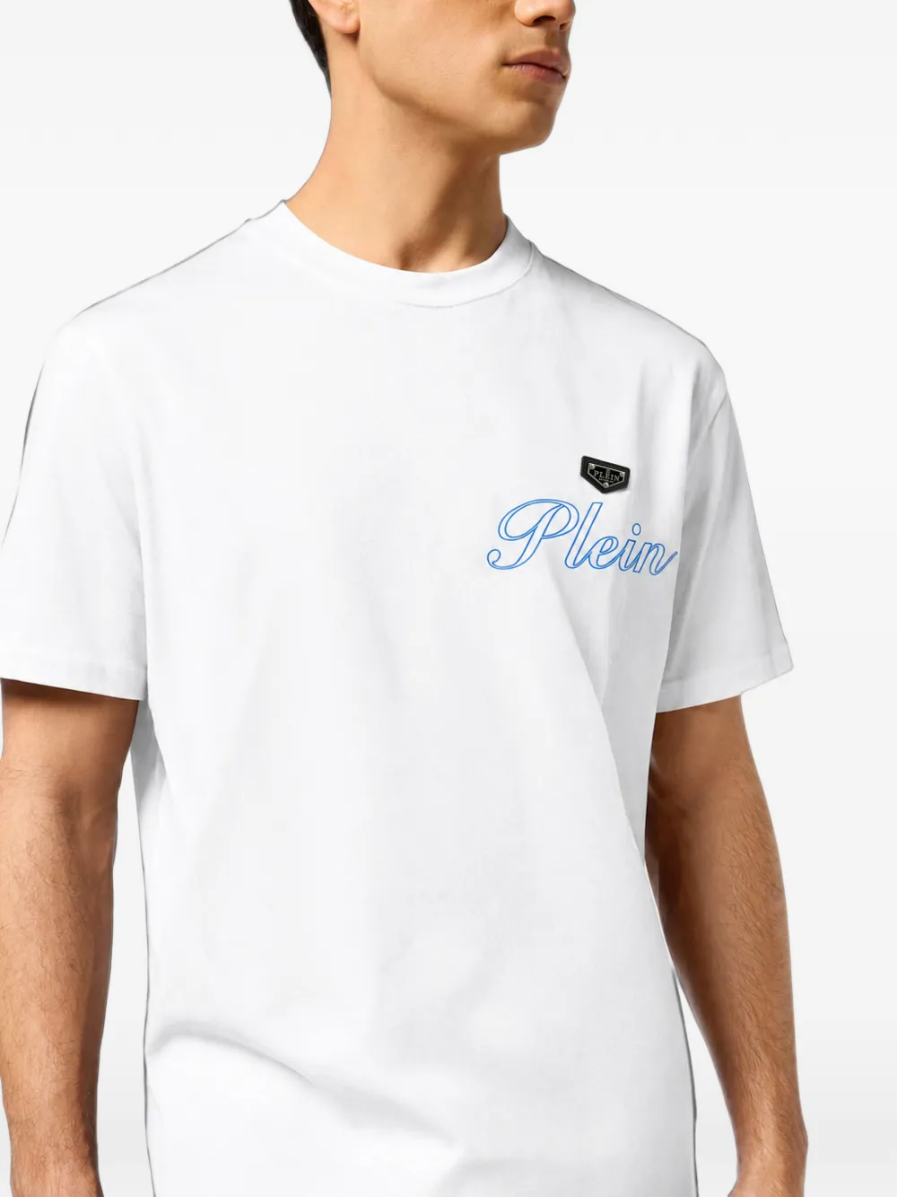 Philipp Plein T-shirt met logoprint Wit