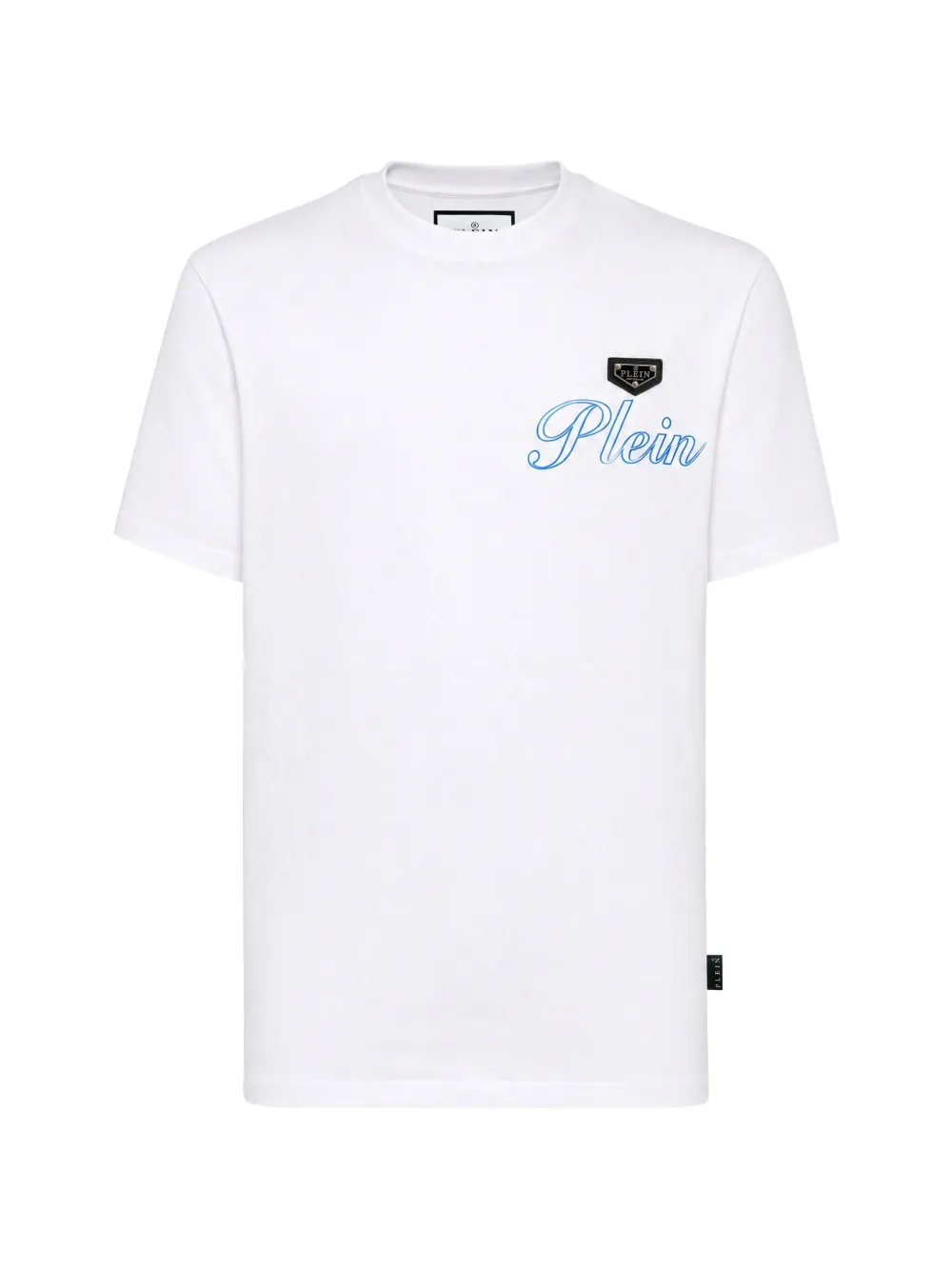 Philipp Plein logo-print jersey T-shirt - Bianco