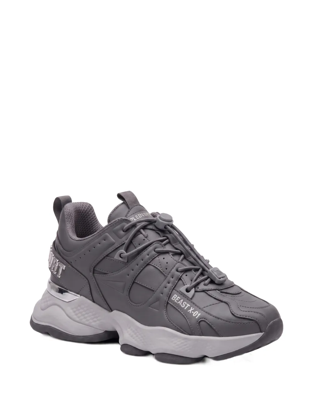 Plein Sport Runner Beast X-01 panelled sneakers