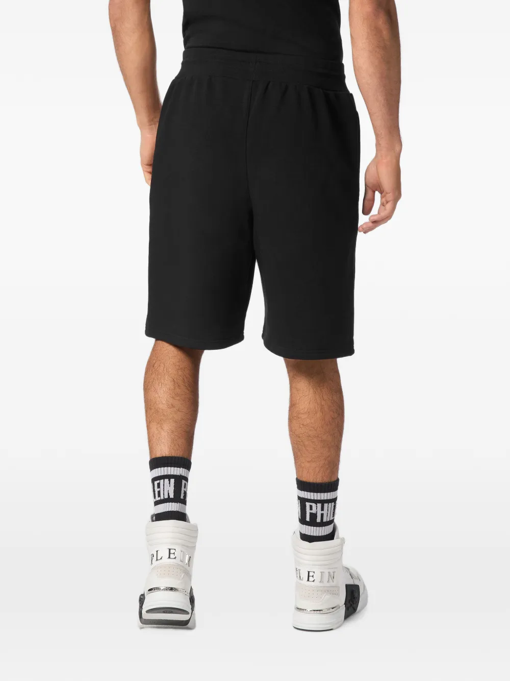 Philipp Plein Shorts met trekkoord Zwart
