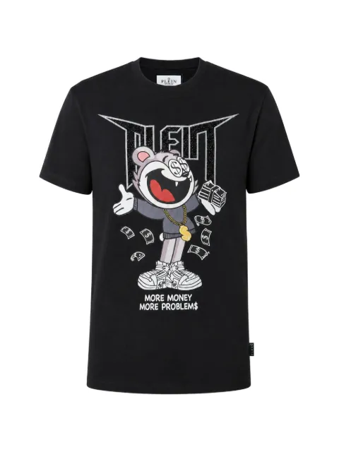 Philipp Plein Camiseta tipo jersey Money Bear