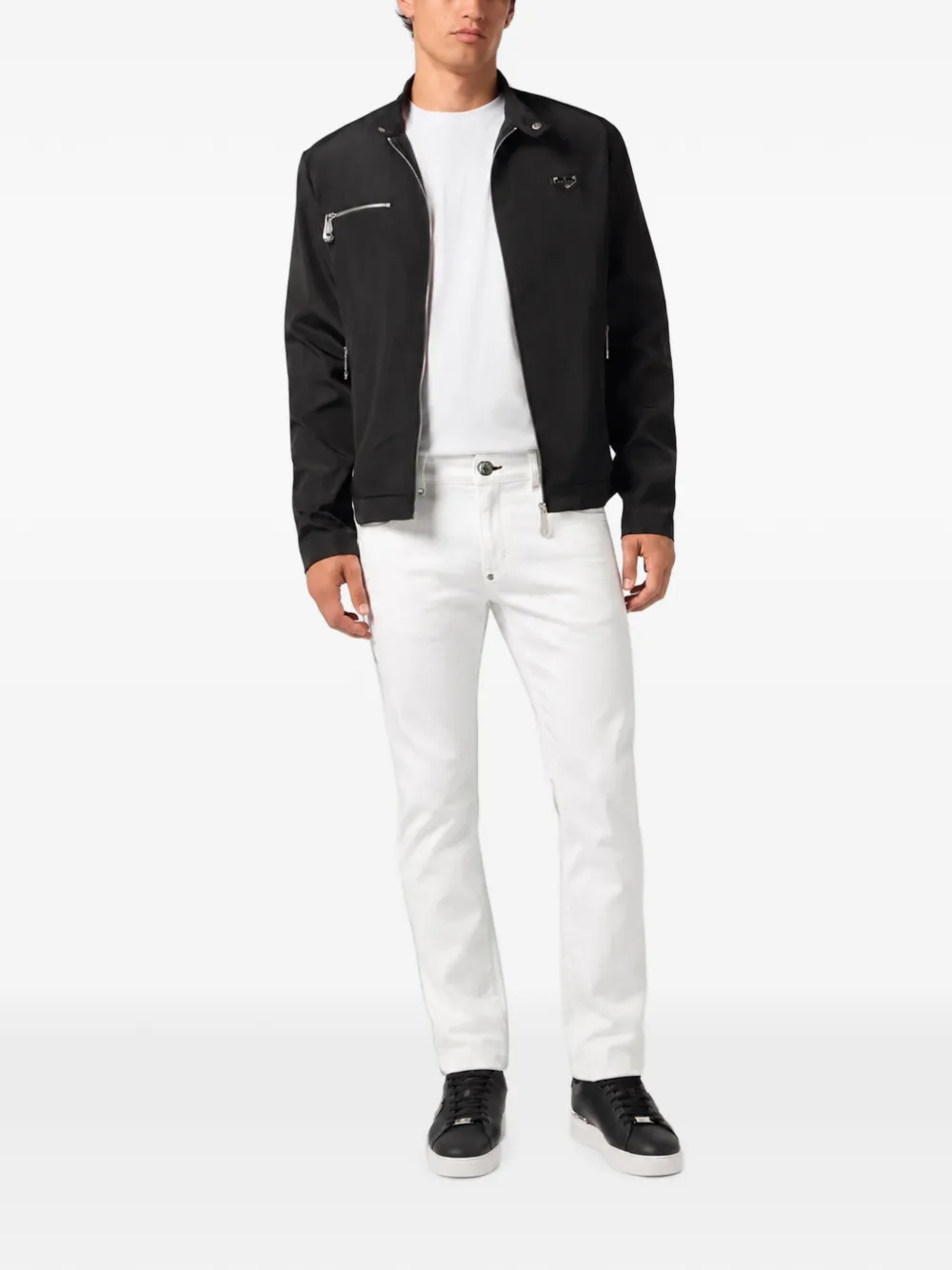 Philipp Plein Slim-fit jeans Wit