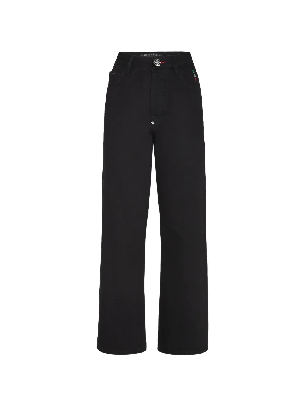 Philipp Plein Straight-fit Jeans Basic In Black