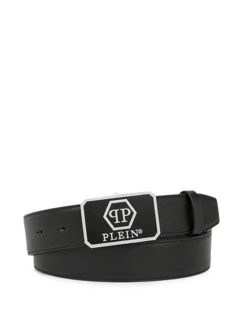 Philipp Plein leather belt - Nero
