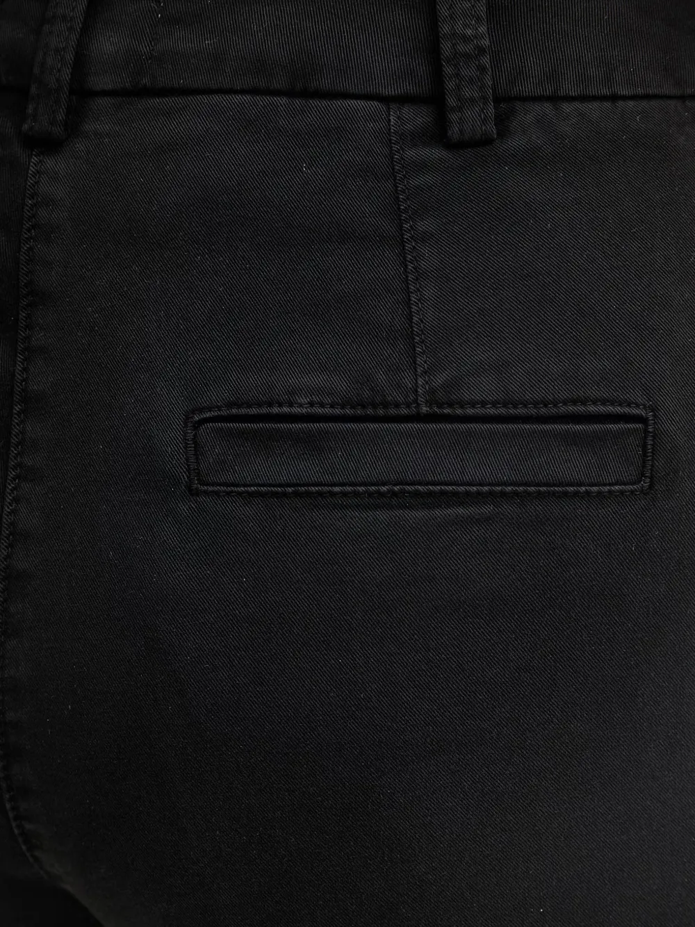 Benetton Cropped broek Zwart