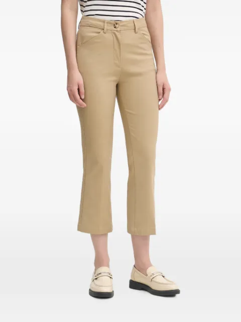 Benetton pantalon court à coupe évasée