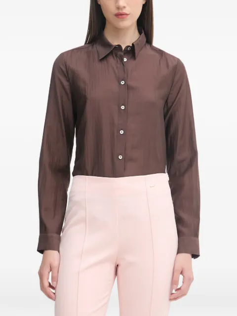 Benetton button-up long-sleeve shirt