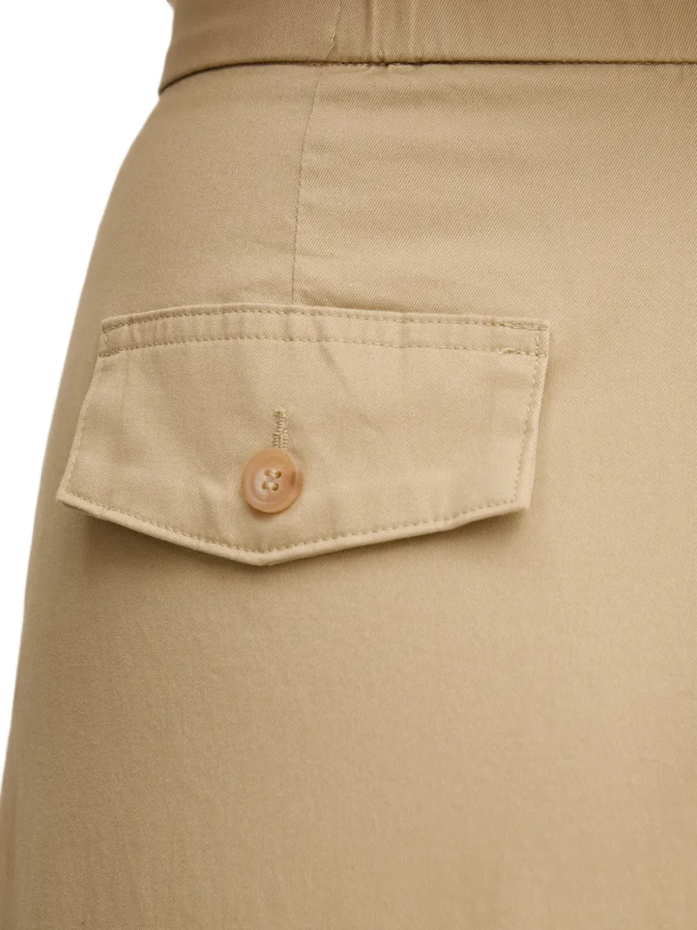 Benetton Geplooide broek Beige