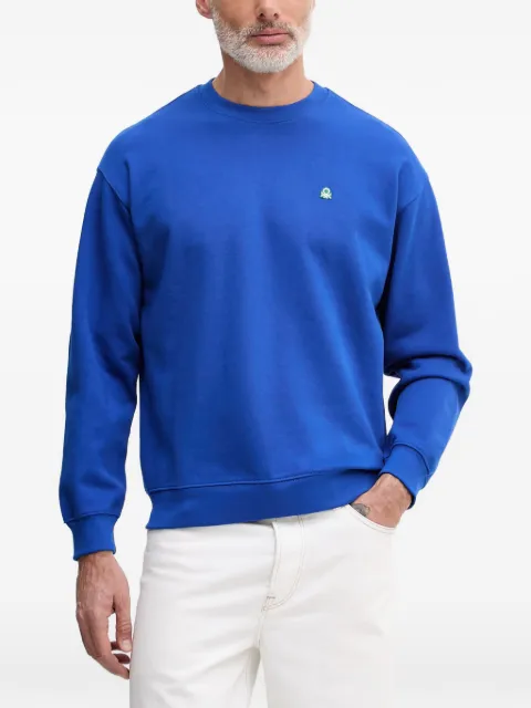 Benetton logo-patch sweatshirt