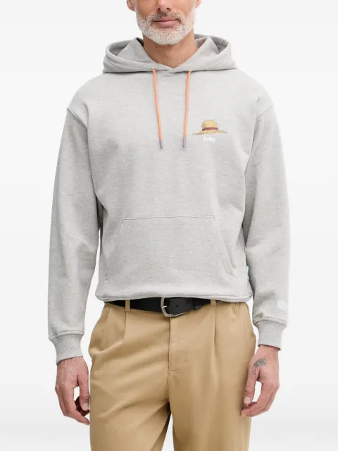 Benetton graphic-print drawstring hoodie
