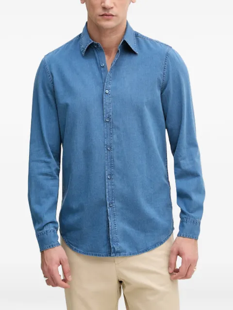 Benetton washed-denim shirt