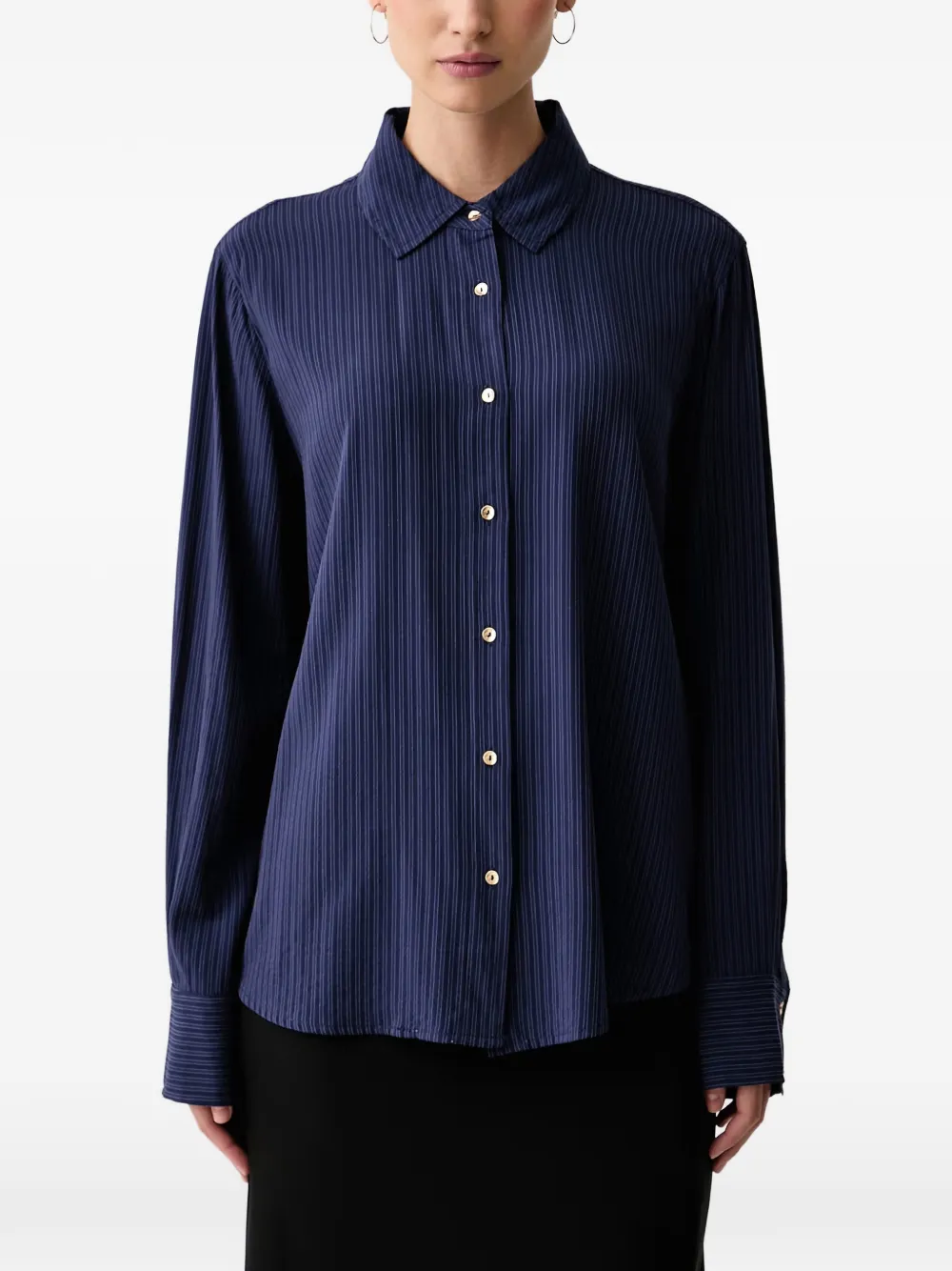 Benetton long-sleeve shirt - Blu