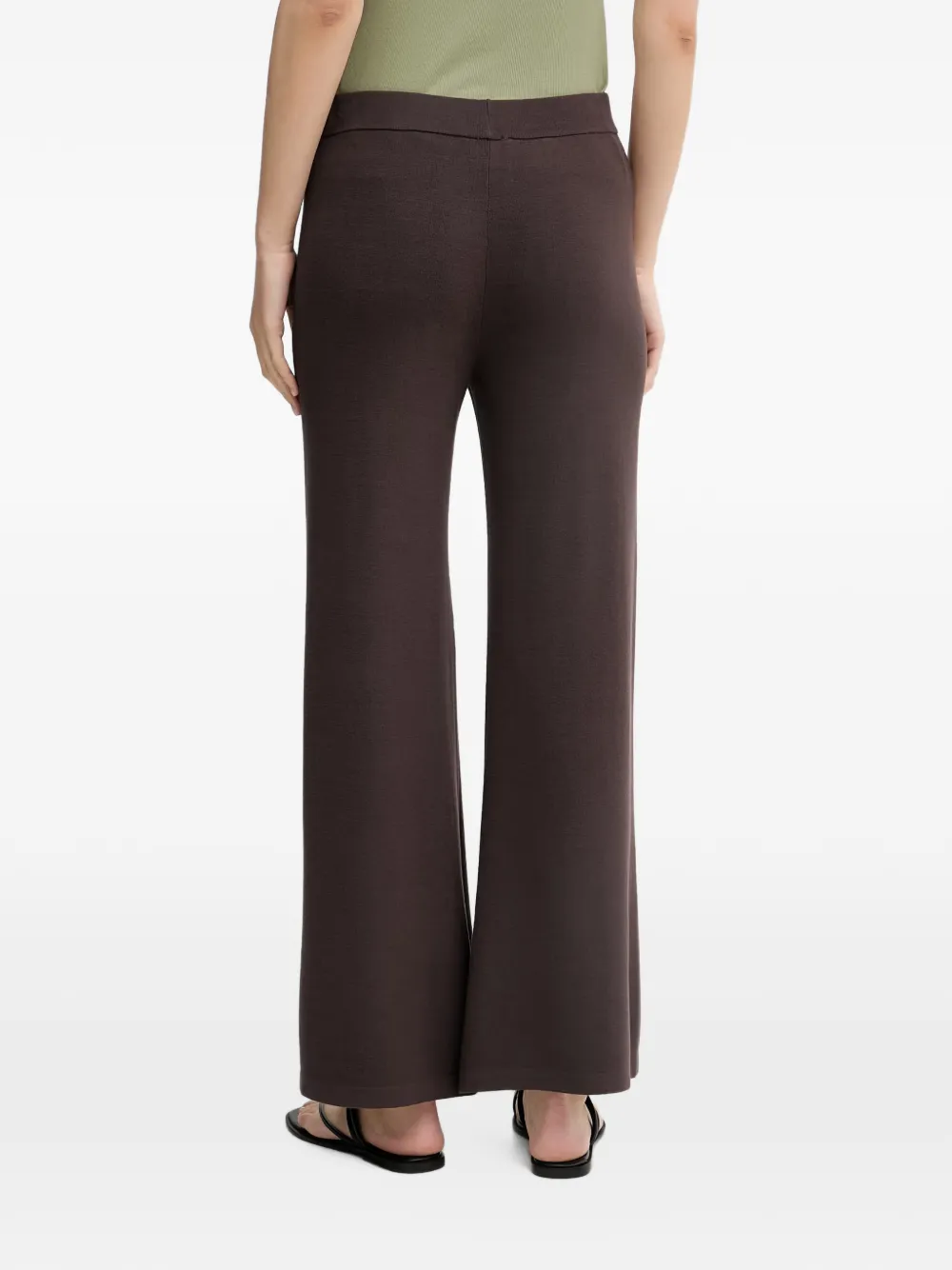 Benetton High waist broek Bruin