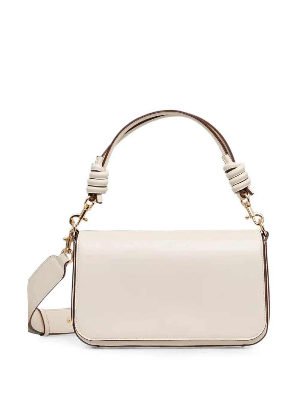 Benetton Be Bag knot-detail shoulder bag - Toni neutri