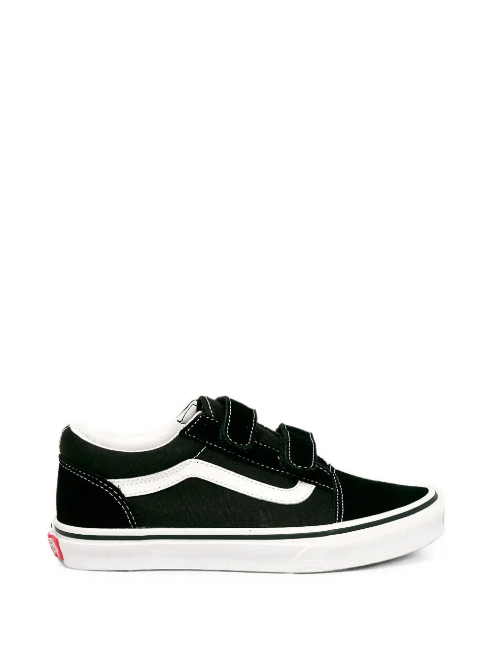 Vans Kids Old Skool touch-strap sneakers Zwart