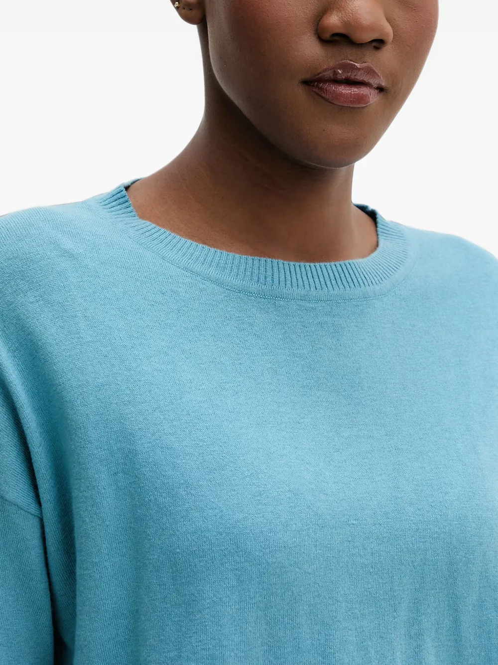 Benetton crew-neck sweater Blauw