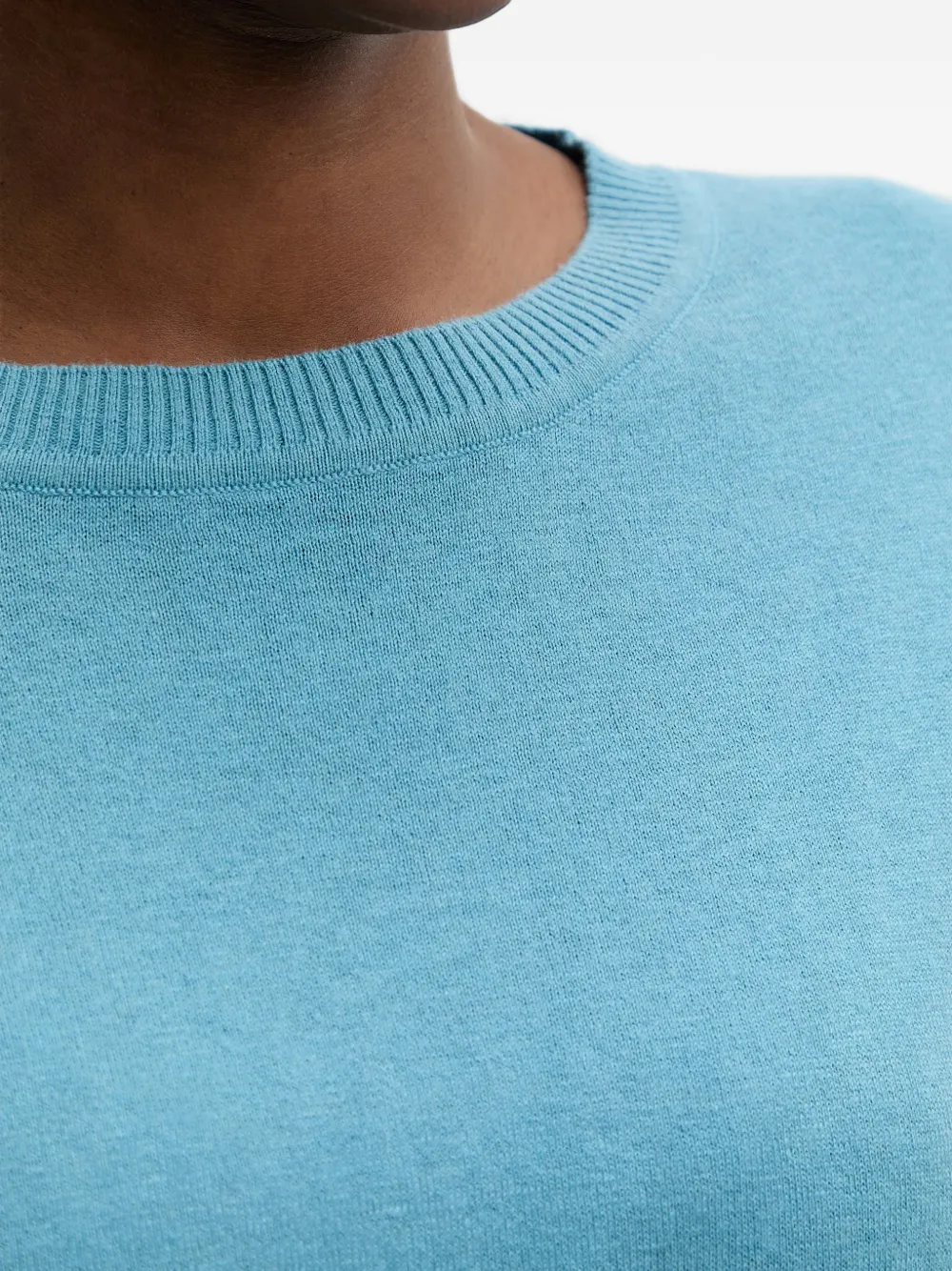 Benetton crew-neck sweater Blauw
