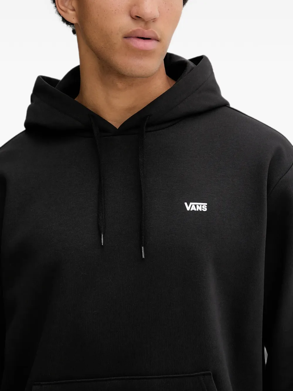 Vans Hoodie met logoprint en trekkoord Zwart
