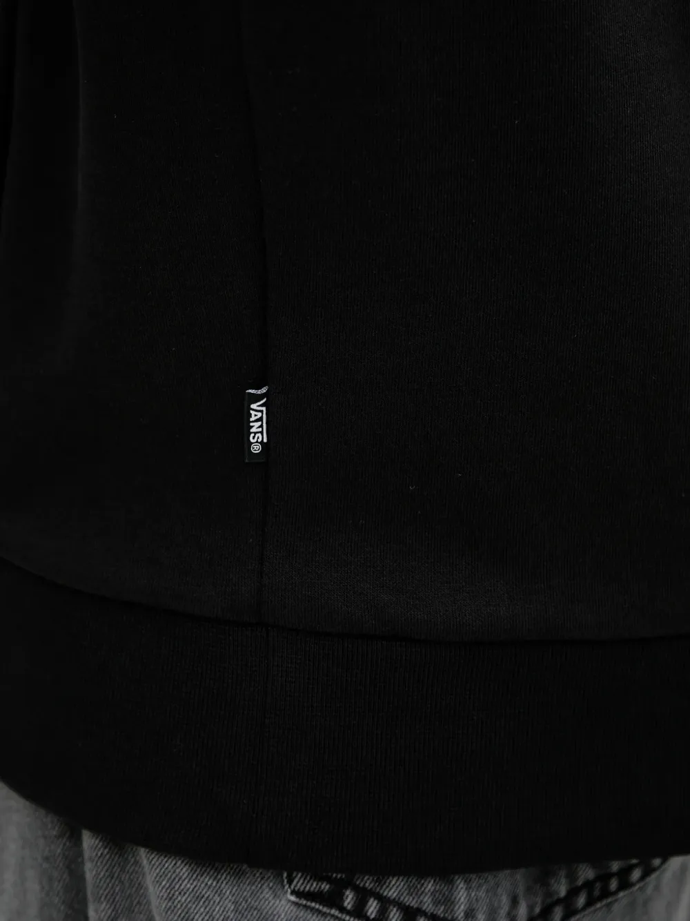 Vans Hoodie met logoprint en trekkoord Zwart