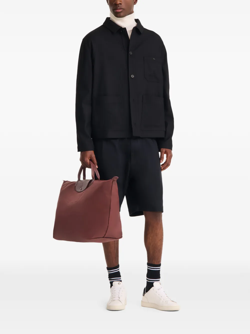 Longchamp Le Pliage One L reistas Rood