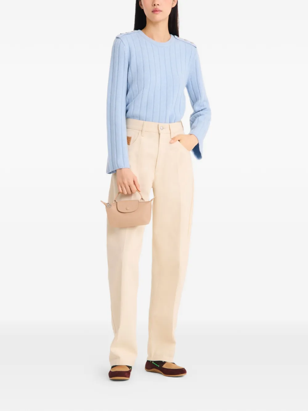  Longchamp Bolso Shopper Le Pliage - Neutro 