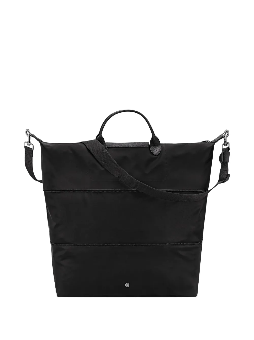 Longchamp Le Pliage One S uitbreidbare reistas Zwart