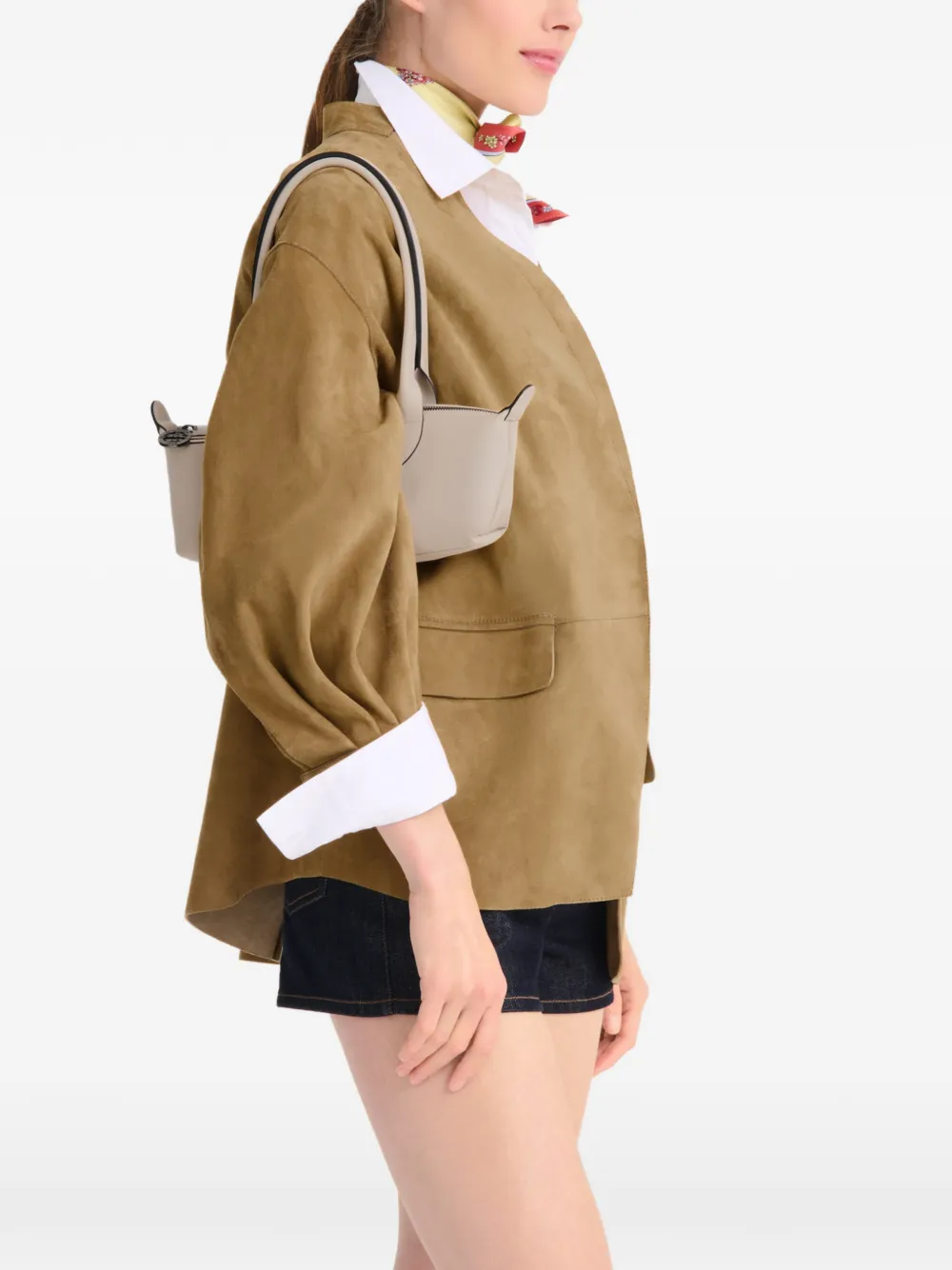 Longchamp Le Pliage Xtra S schoudertas Beige