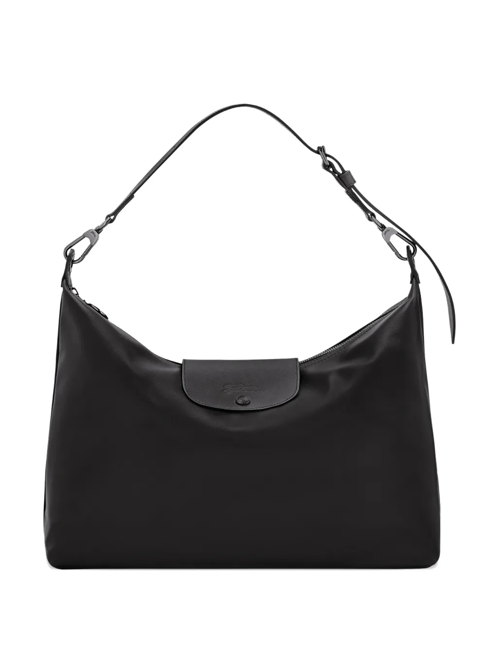 Longchamp Le Pliage Xtra leather shoulder bag - Nero