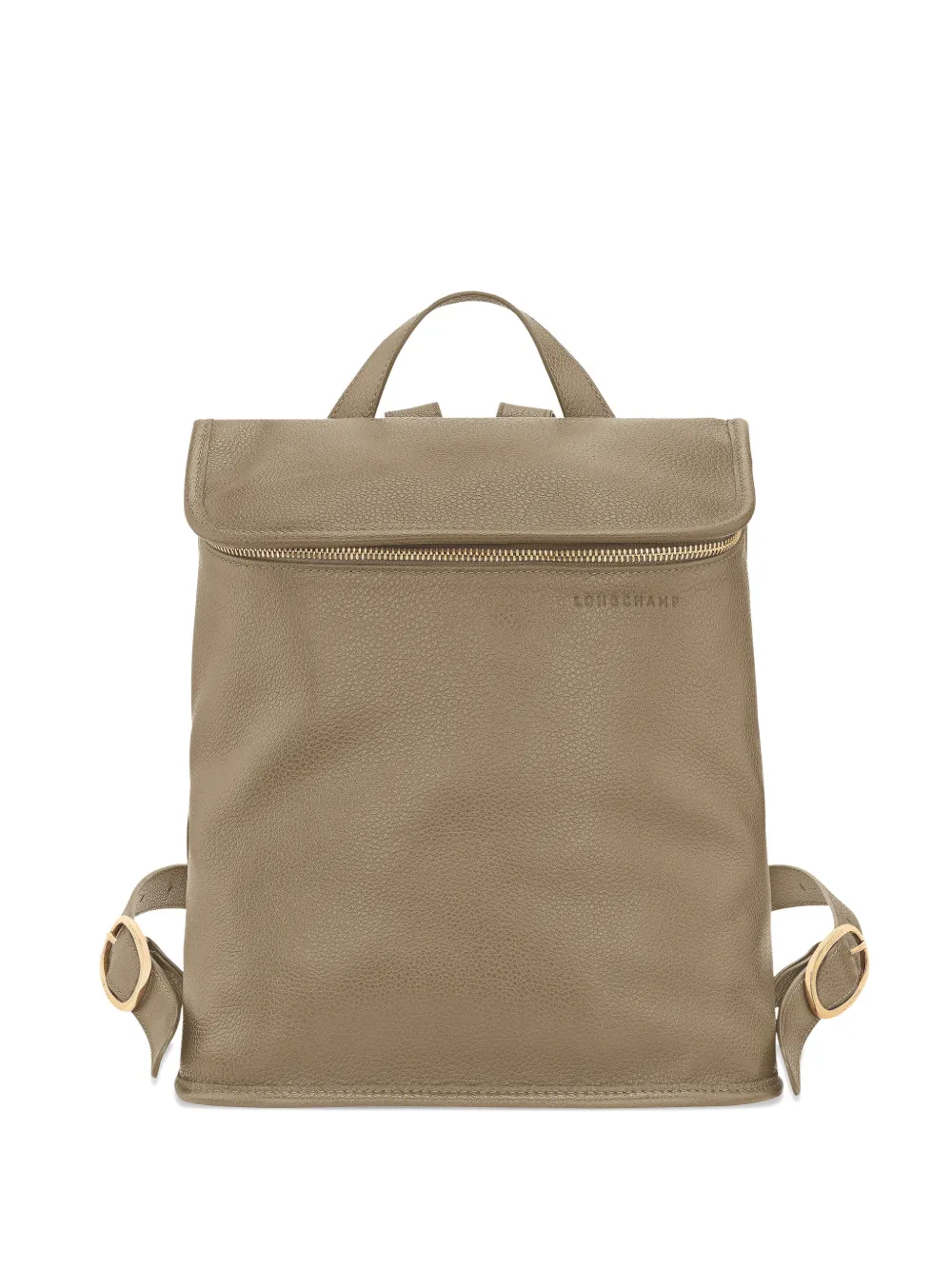 Longchamp Zaino Le Foulonné M - Marrone
