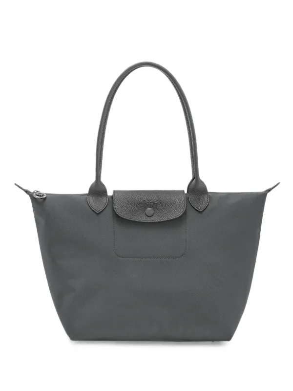 Longchamp ル・プリアージュ トートバッグ グレー　M Longchamp ル プリアージュ ワンハンドバッグ M | グレー | FARFETCH JP