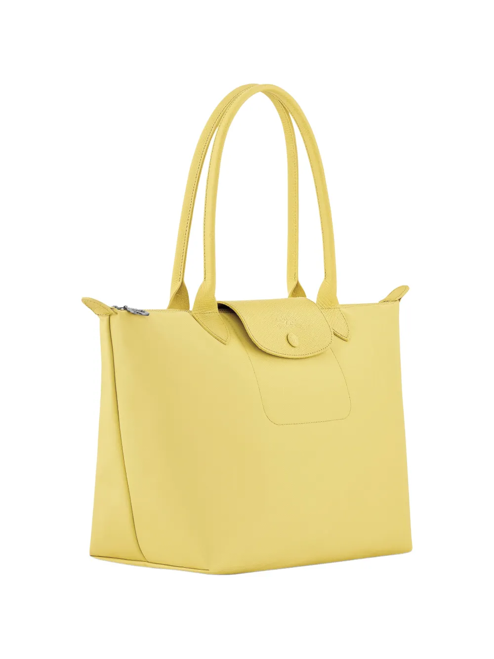 Longchamp Le Pliage One shopper Geel