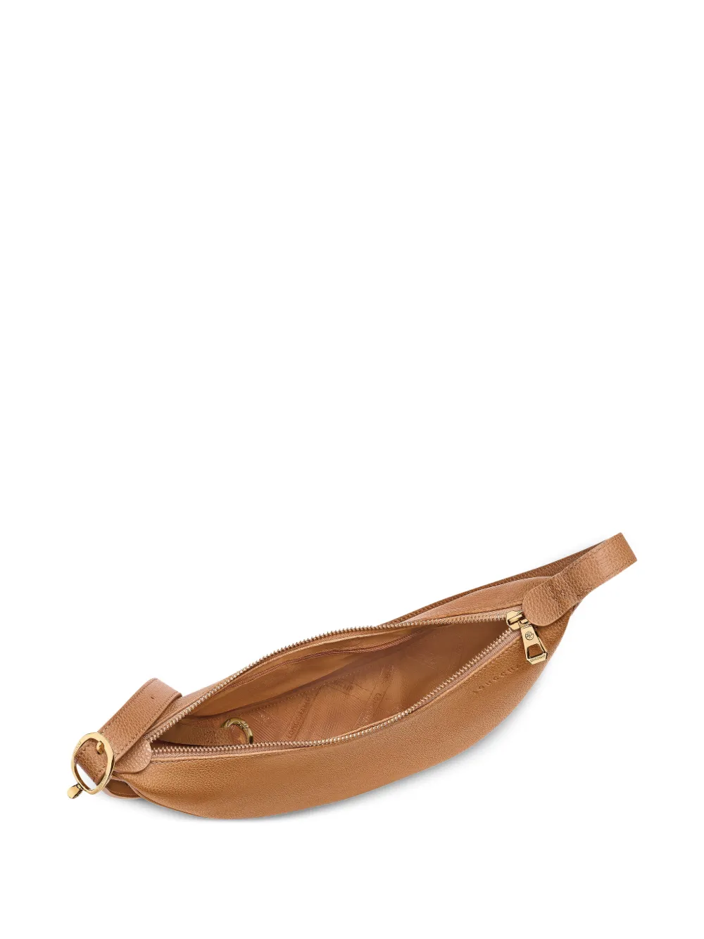 Longchamp Le Foulonné S crossbodytas Bruin