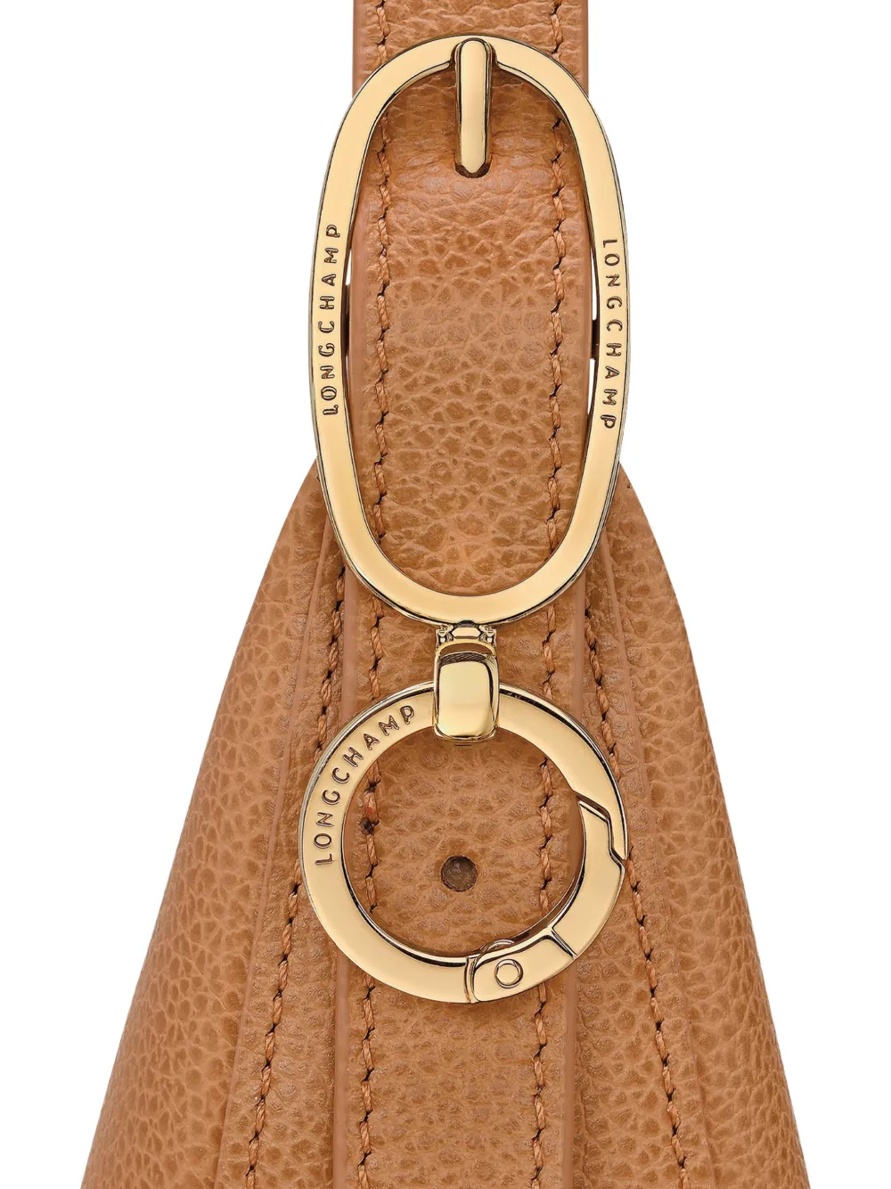 Longchamp Le Foulonné S crossbodytas Bruin
