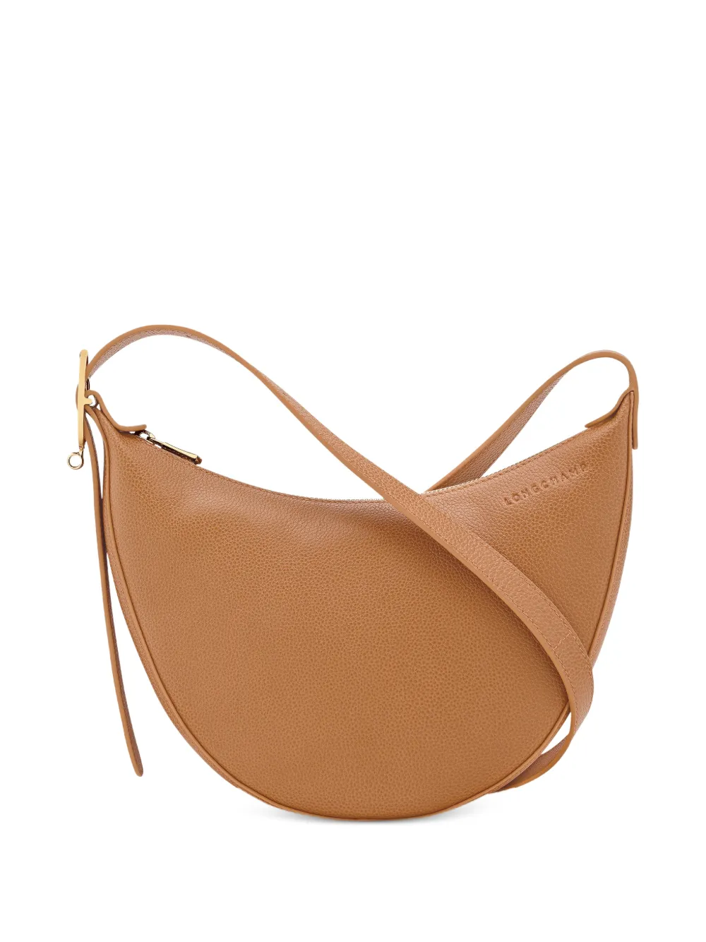 Longchamp Le Foulonné S crossbodytas Bruin