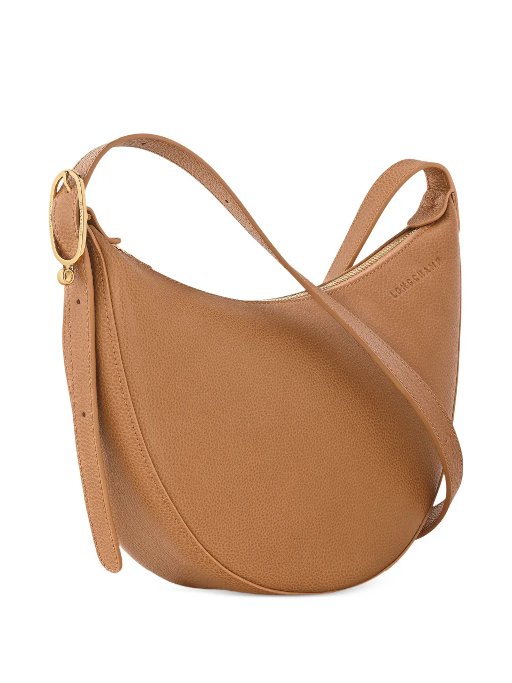 Longchamp Le Foulonné S crossbodytas Bruin